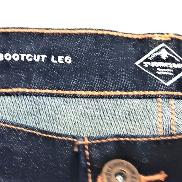 NWT Plus Size 24W St. John's Bay Denim Jeans Mid-Rise Secretly Slender Bootcut - Picture 4 of 9